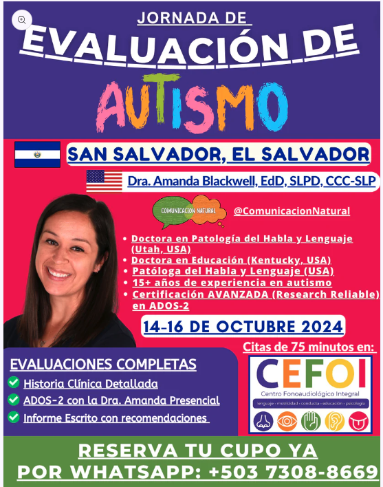 Jornada de Evaluación de Autismo