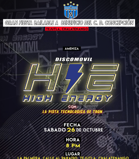 ¡¡¡GRAN FIESTON BAILABLE!!! High Energy Discomovil El Salvador