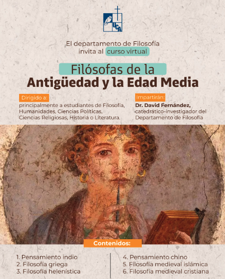 Curso virtual Filósofas de la Antigüedad y la Edad Media