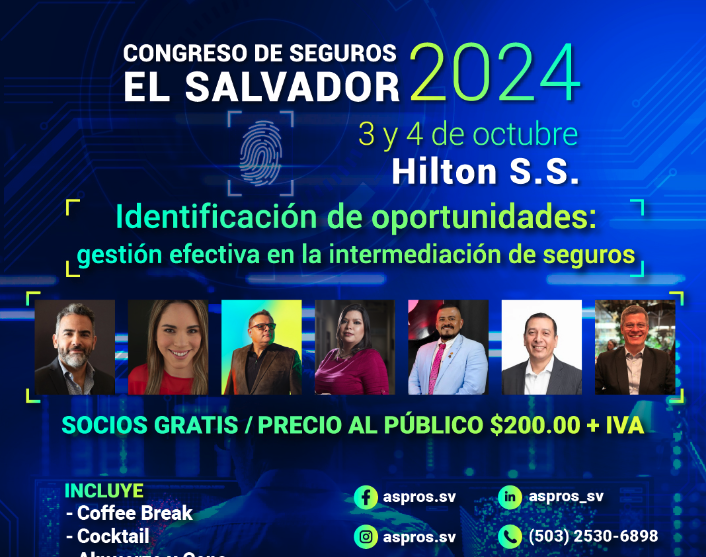Congreso de Seguros El Salvador 2024 