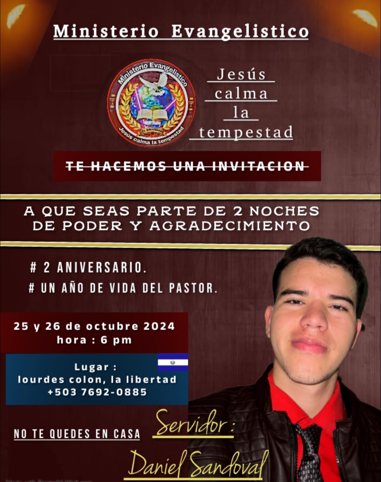 NOCHES DE PODER Y AGRADECIMIENTO