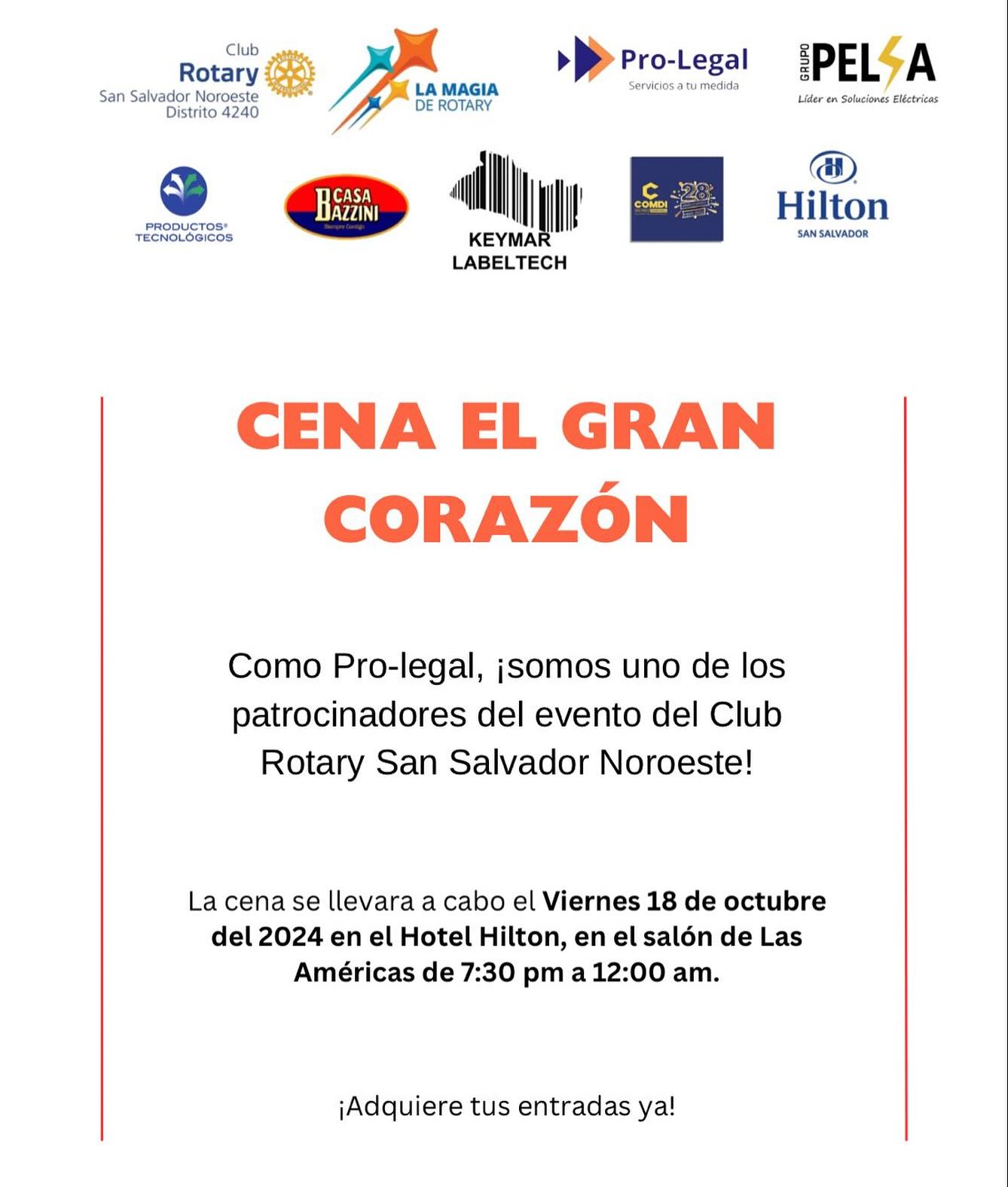 Cena el gran corazón 