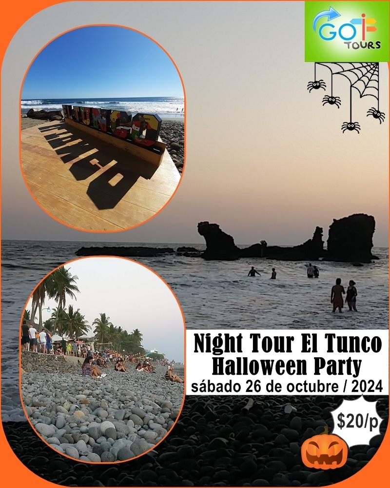 Tour de playa – Night Tour EL TUNCO.