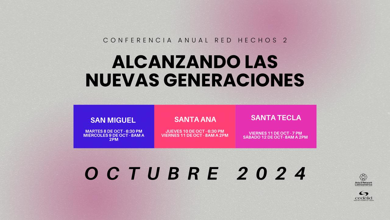 Conferencia Anual Red Hechos 2 