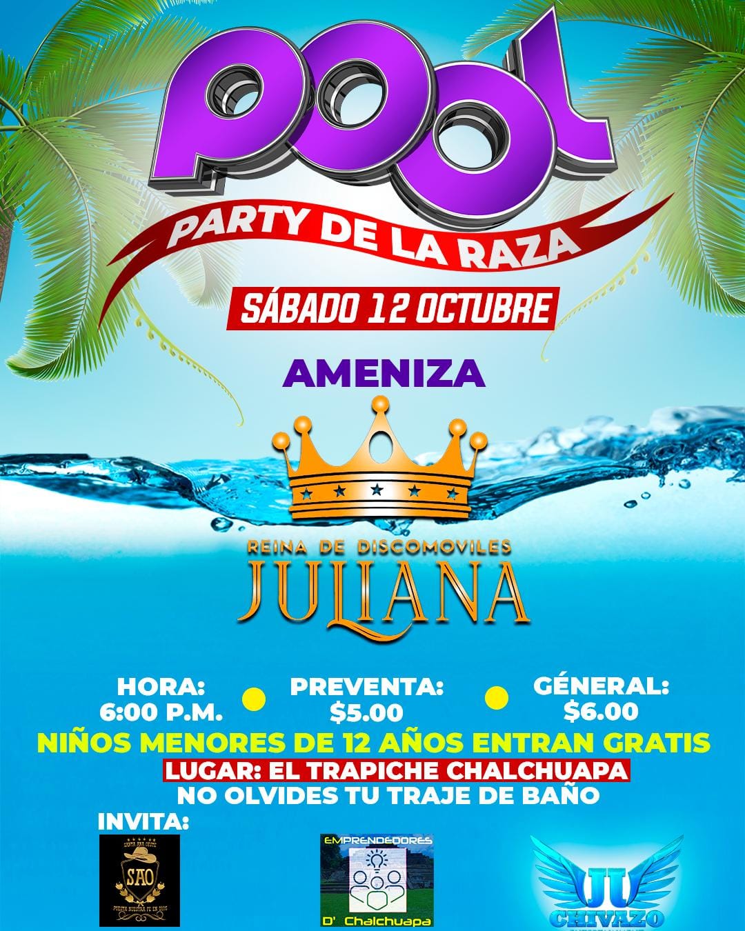 Pool Party de la Raza 
