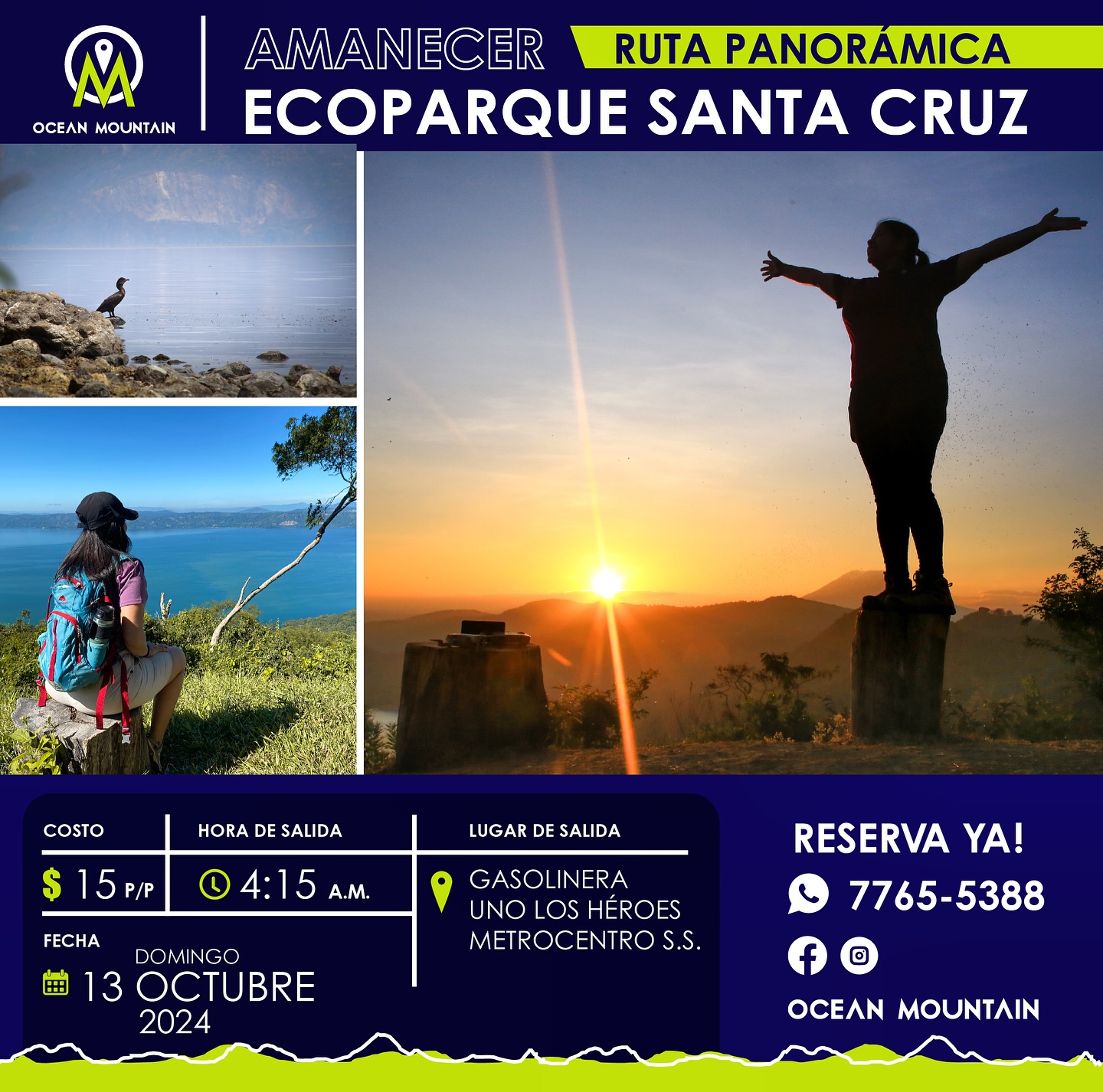 Amanecer Ecoparque Santa Cruz 