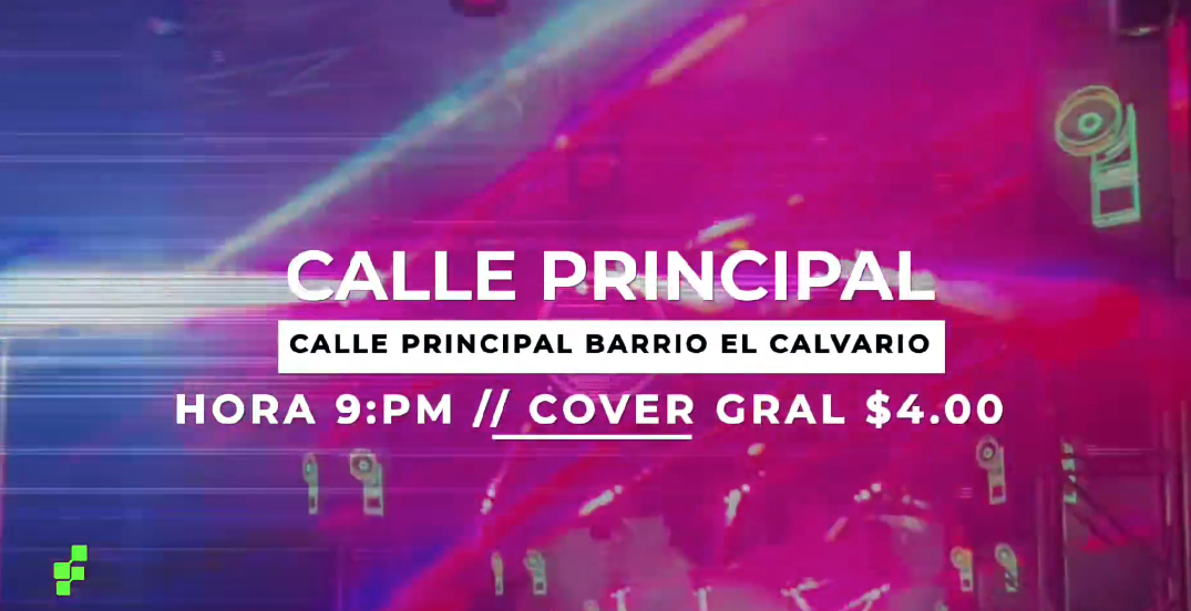 Noche bailable, Carnaval Calvareño