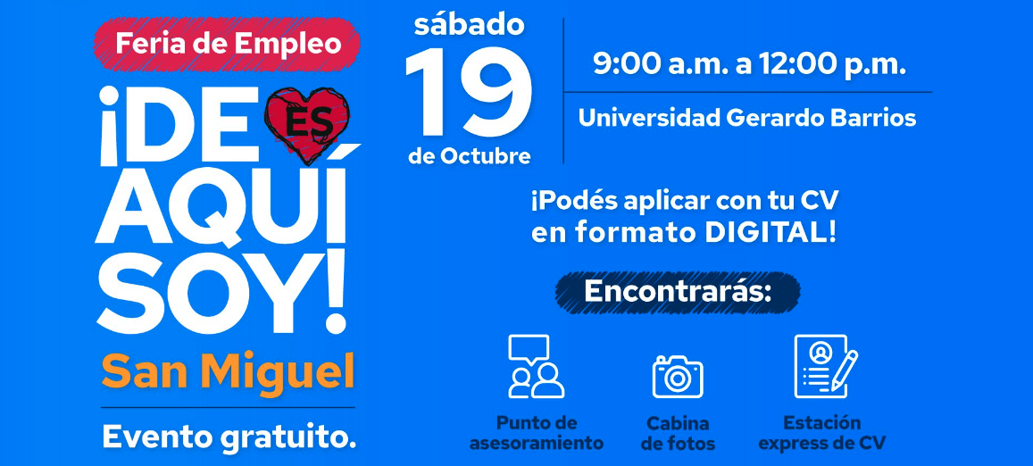 Feria De Empleo #DeAquíSoy 