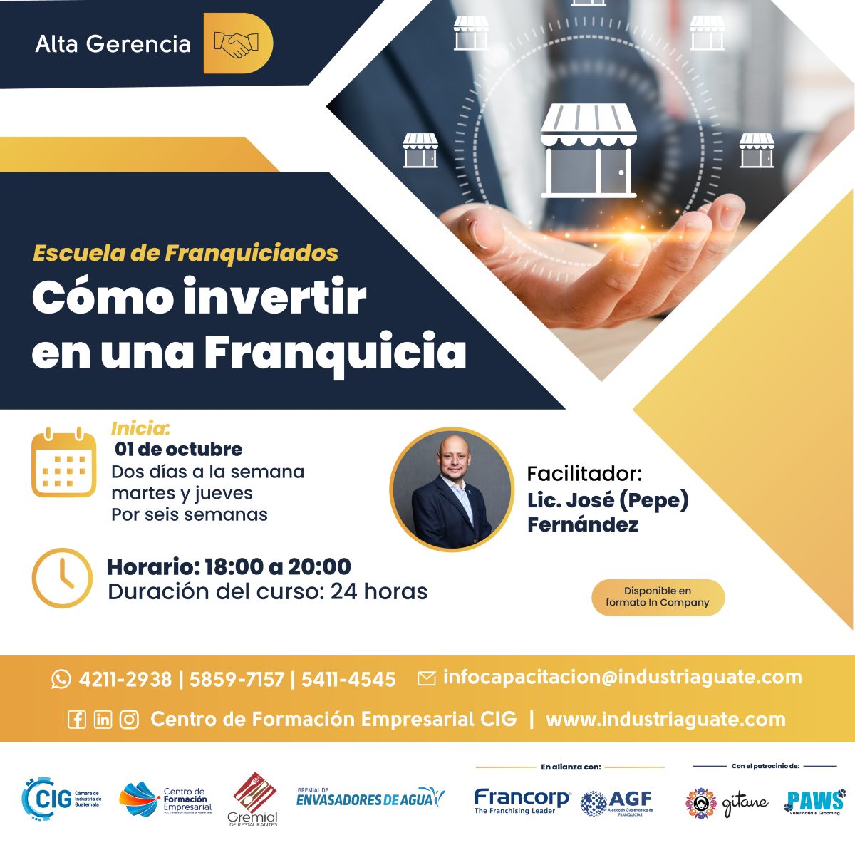 Curso como invertir en una franquicia 