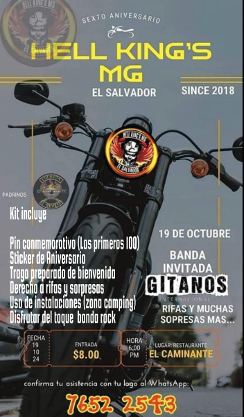 6to Aniversario Hellkings MG
