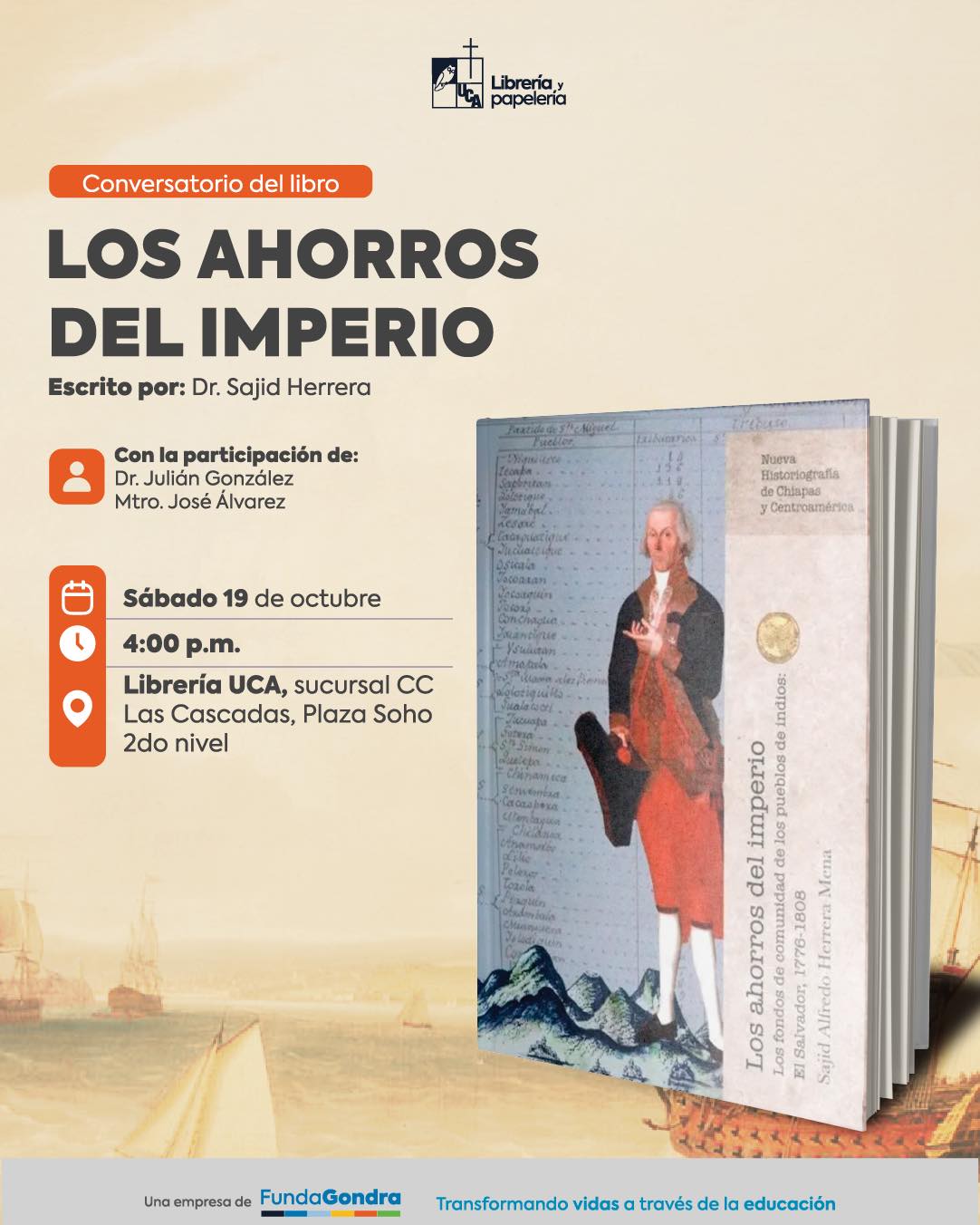 Conversatorio del libro los ahorros del imperio
