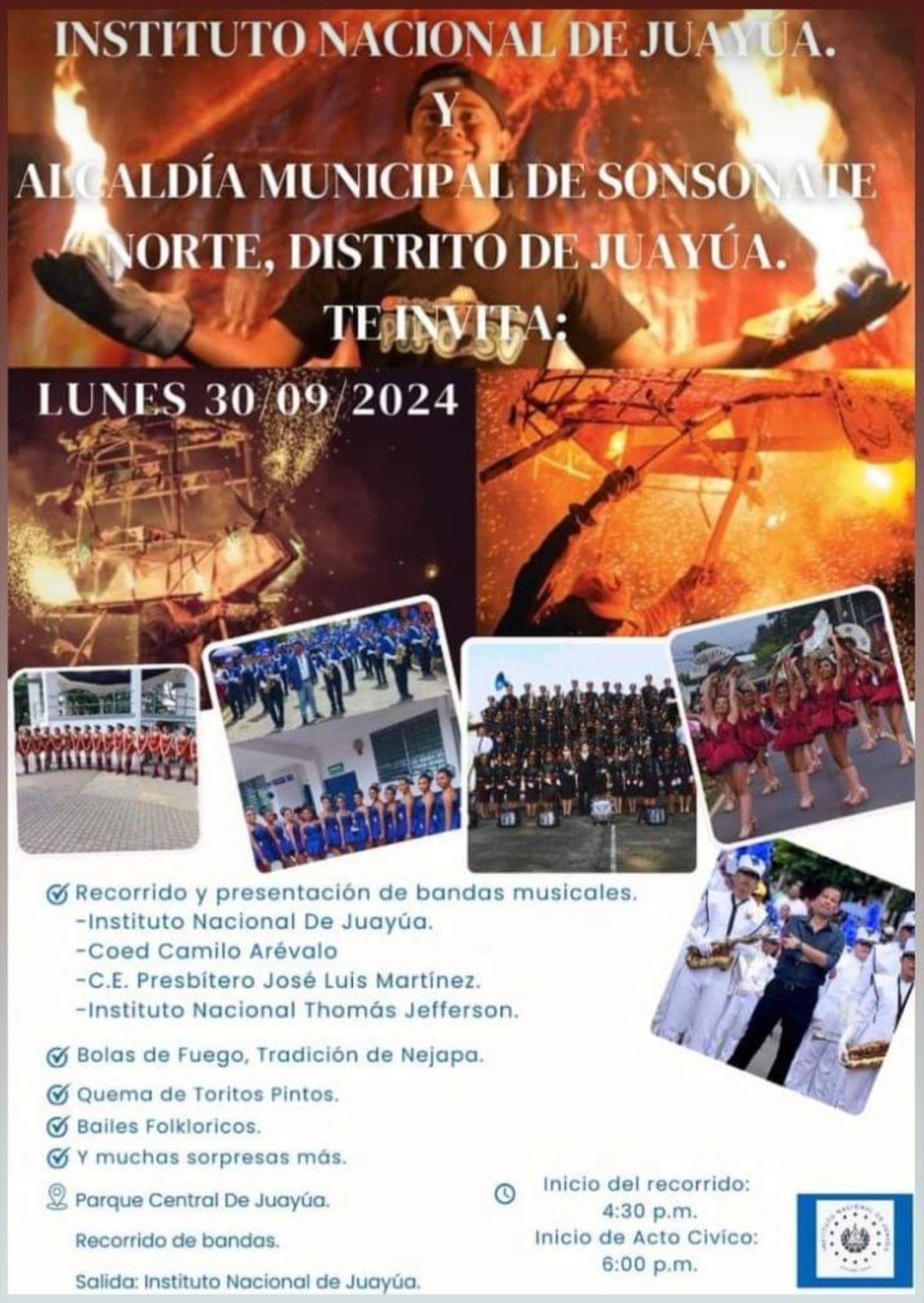 Cierre del mes Civico 