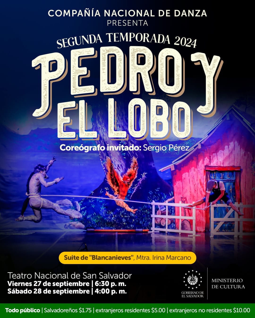 Segunda temporada 2024 de la coreografía Pedro y el Lobo 