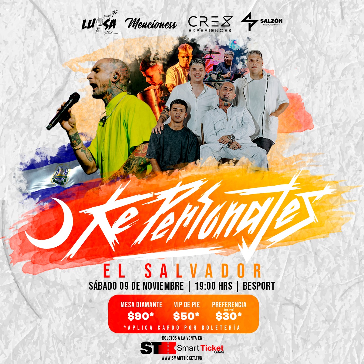 Concierto De Ke Personajes En El Salvador