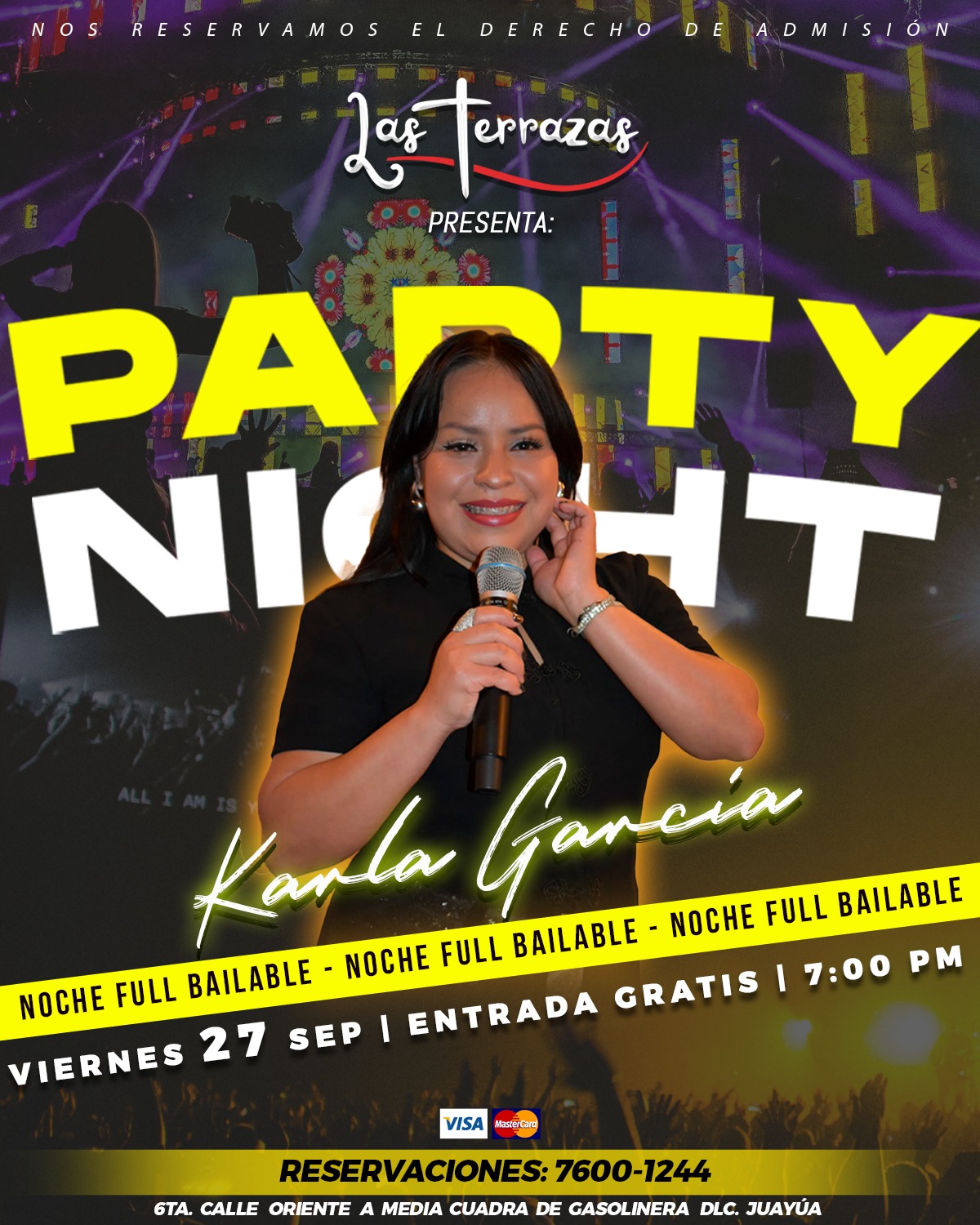 Party Night En Terrazas Juayúa