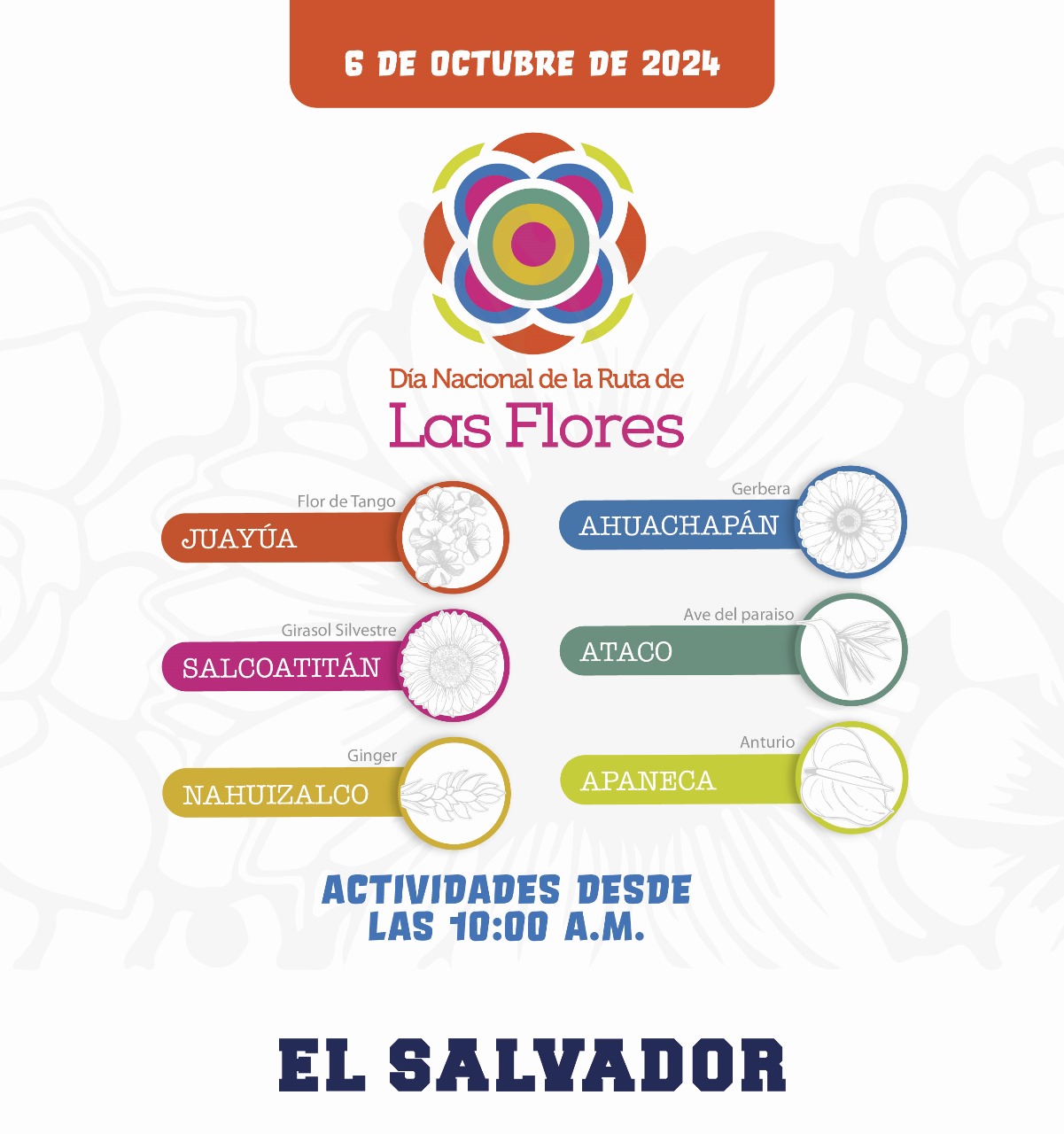 Día Nacional de la Ruta de las Flores 