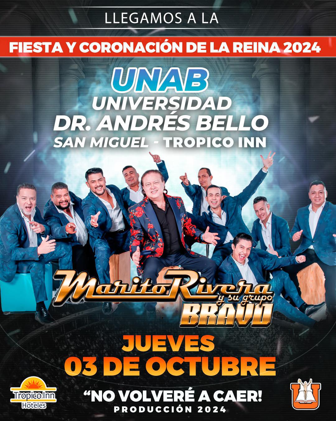 Fiesta Y Coronación De La Reina UNAB 2024