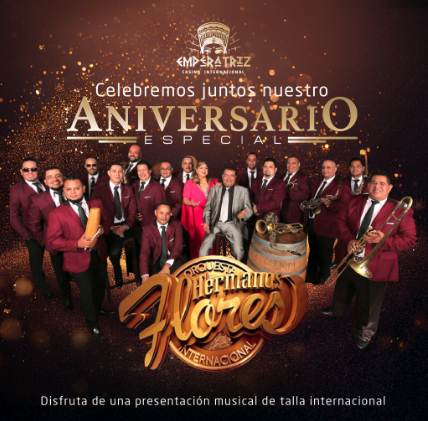 Aniversario con los Hermanos Flores 