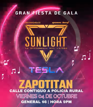 Gran Fiesta de Gala en Zapotitan 