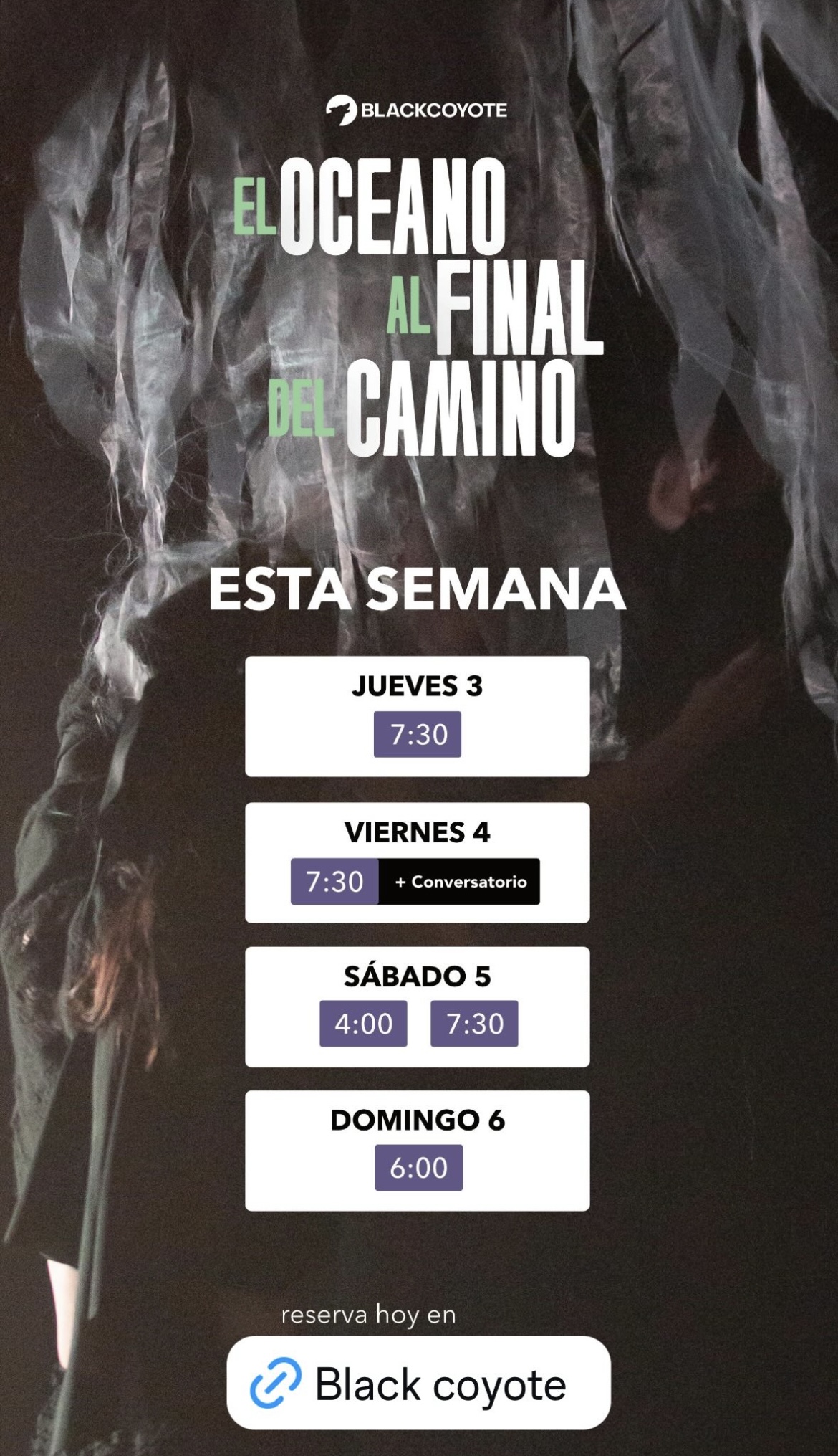 EL OCEANO AL FINAL DEL CAMINO