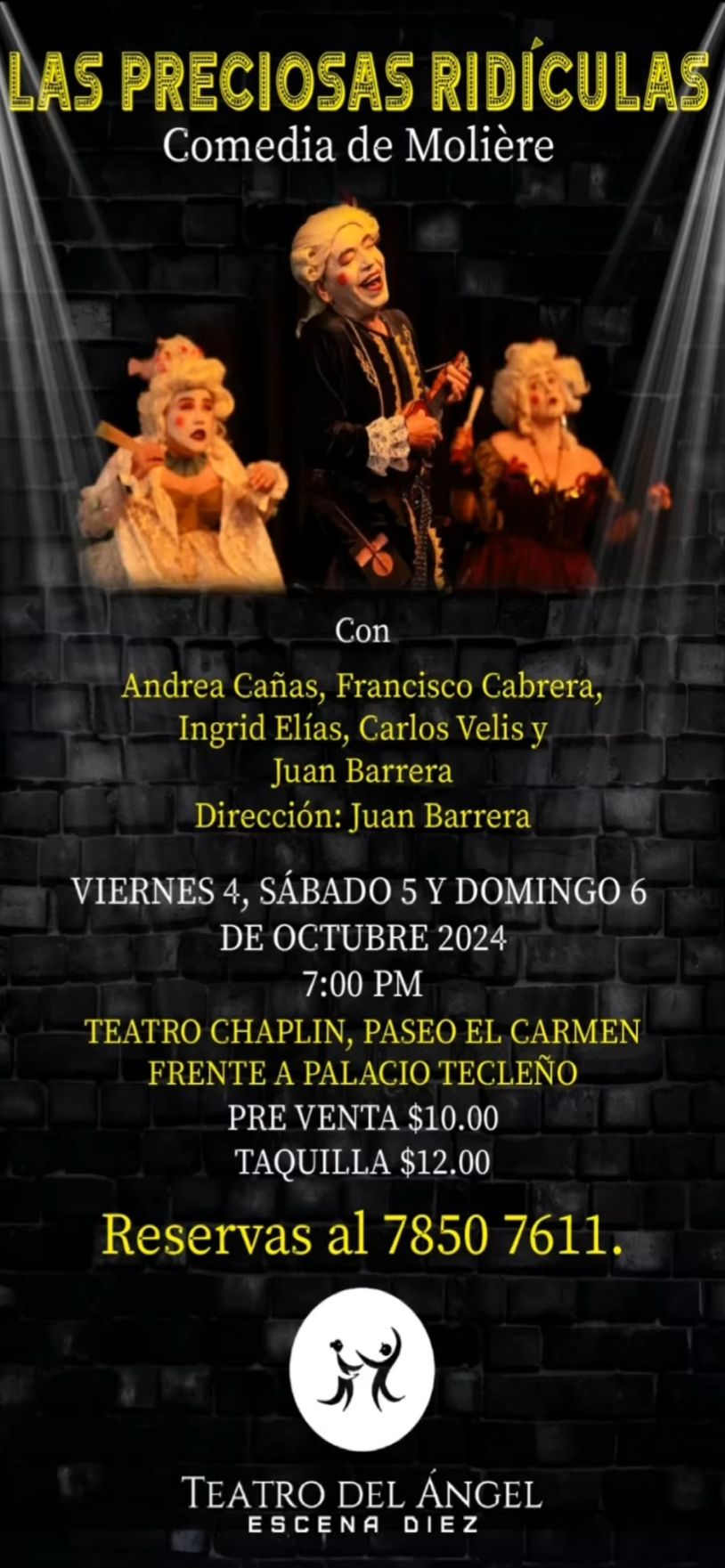 LAs Preciosas Ridiculas Comedia de Molière