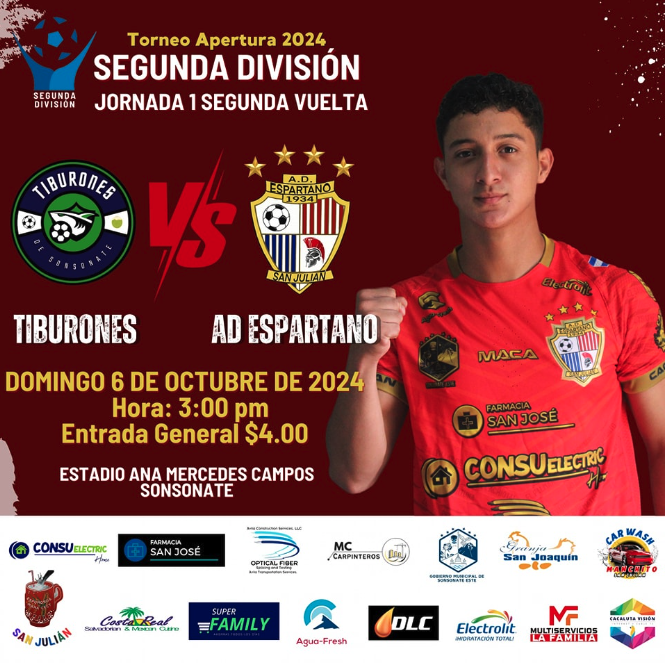 Tiburones VS AD Espartano