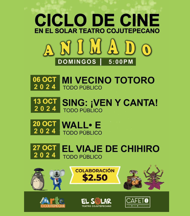 Ciclo De Cine Animado 