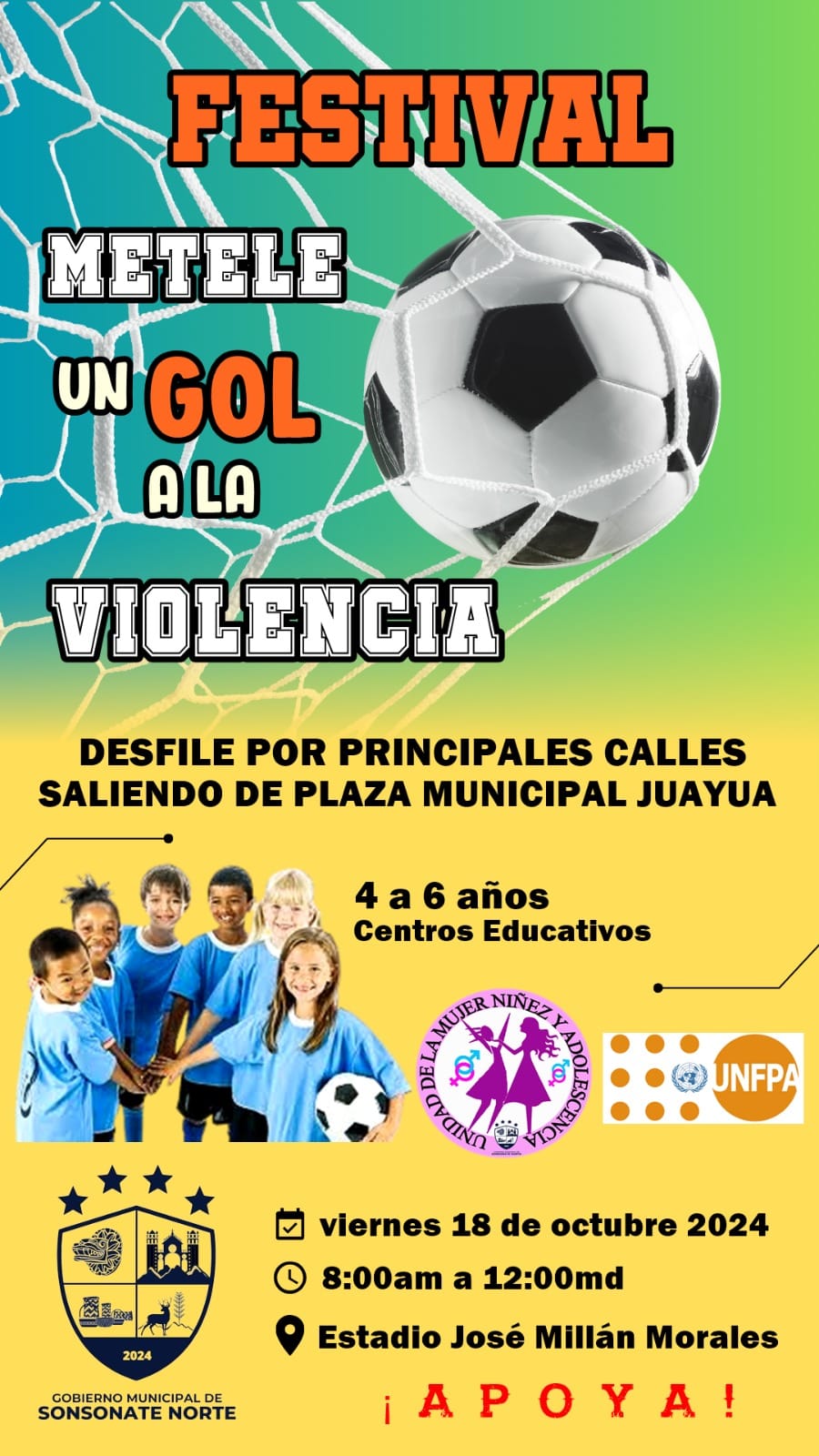  METELE UN GOL A LA VIOLENCIA