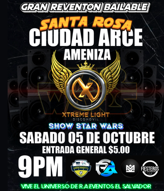  Xtreme Light Discomovil El Salvador JUNTO A Leveel Music