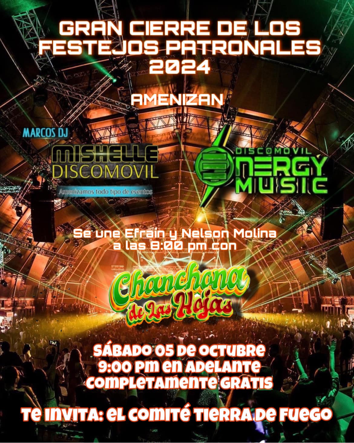 Cierre de las Fiestas de Yucuaiquin 