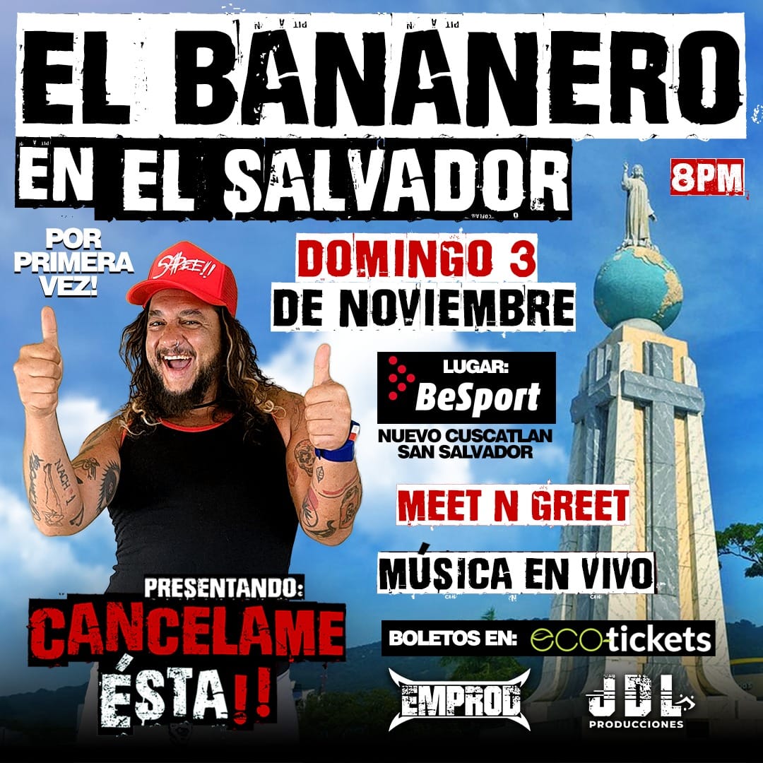 El Bananero En Su Tour Cancelame Ésta