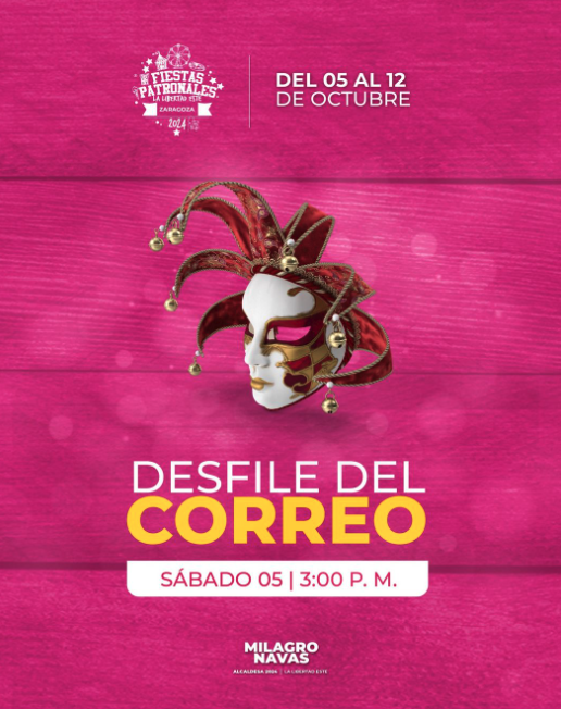  Desfile del Correo de las Fiestas Patronales de Zaragoza 2024