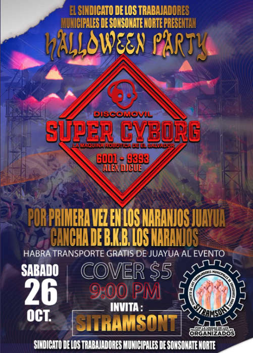 HALLOWEEN PARTY En Los Naranjos.