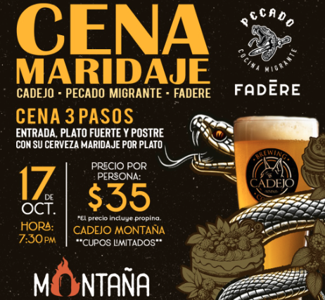 Cena Maridaje 