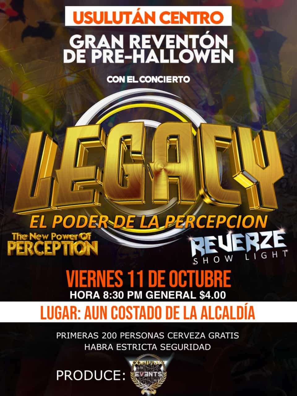 Gran Reventón Pre Halloween 