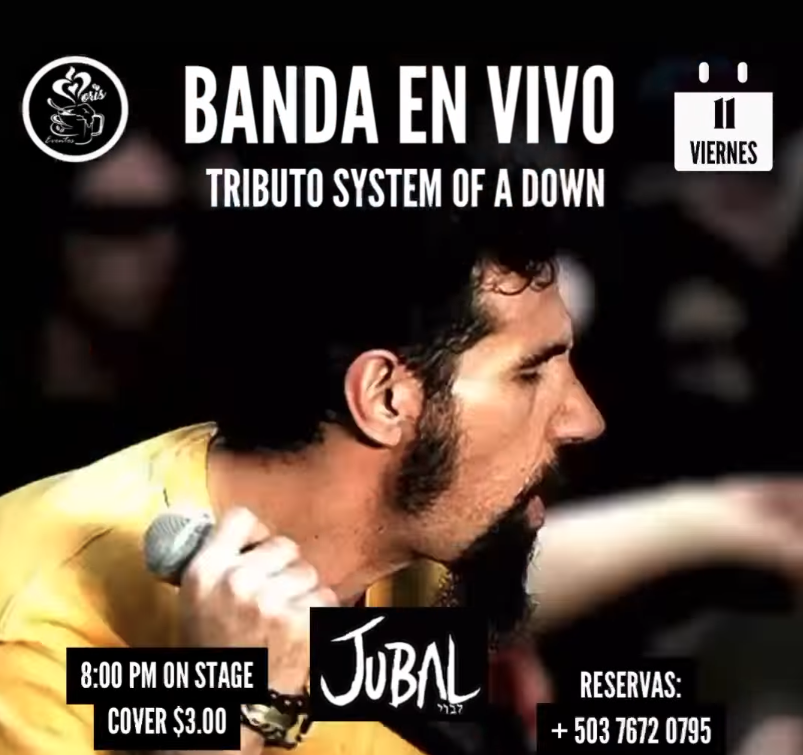 Tributo a SYSTEM OF A DOWN junto a JUBAL