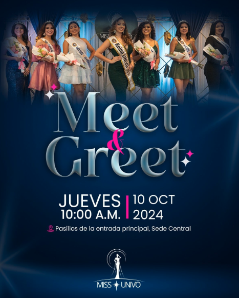 MEET AND GREET MISS UNIVO
