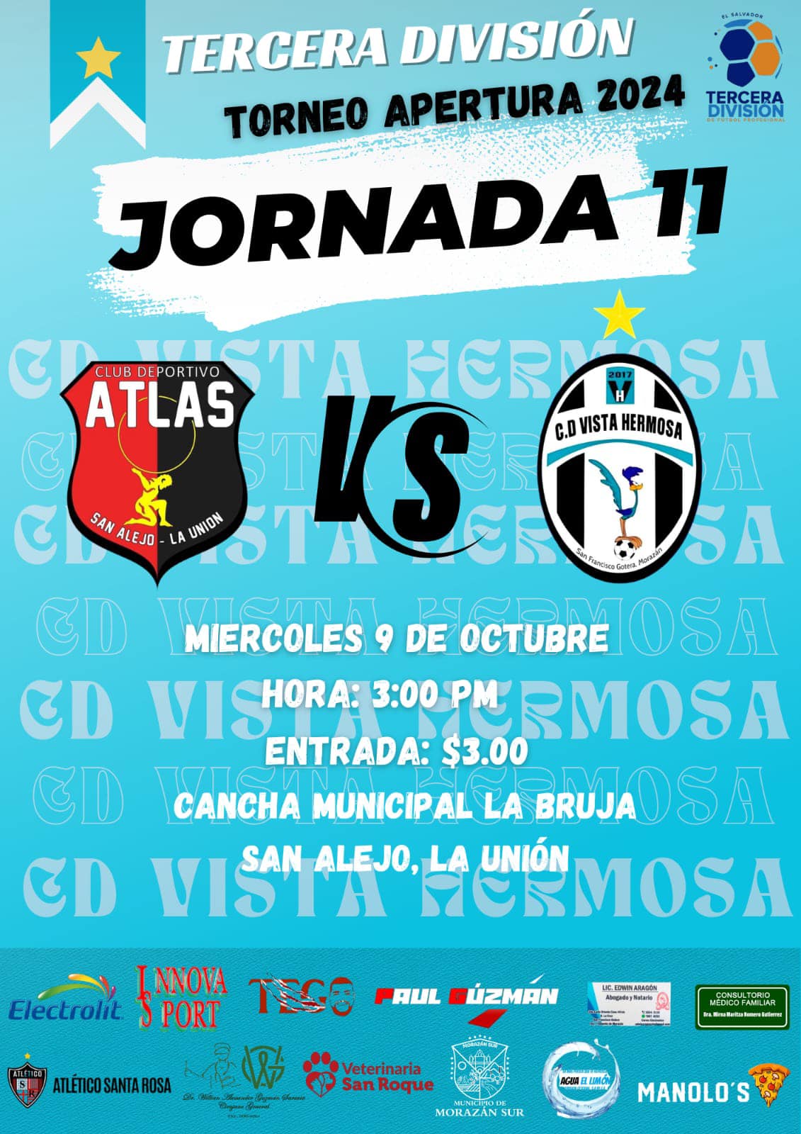CD ATLAS vs CD VISTA HERMOSA 