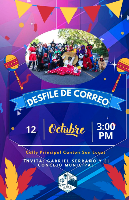 Desfile Del Correo En Cantón San Lucas 2024