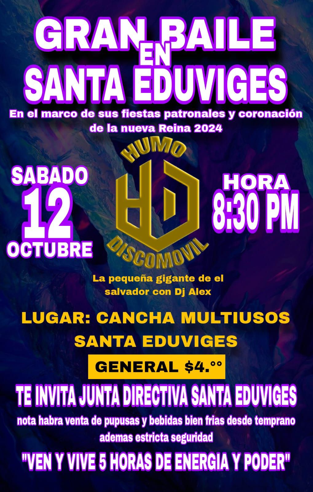 Gran Baile en Santa Eduviges 