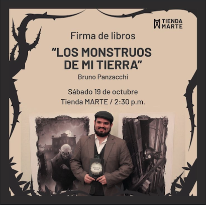 Firma De Libros "LOS MONSTRUOS DE MI TIERRA"