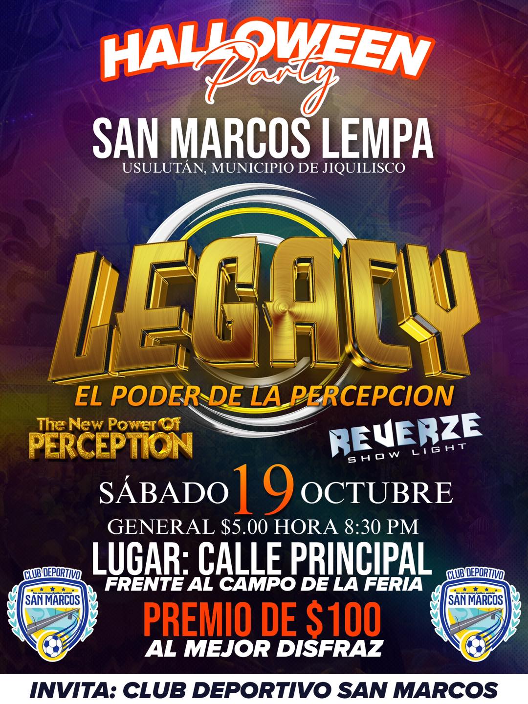 Halloween Party en San Marcos Lempa