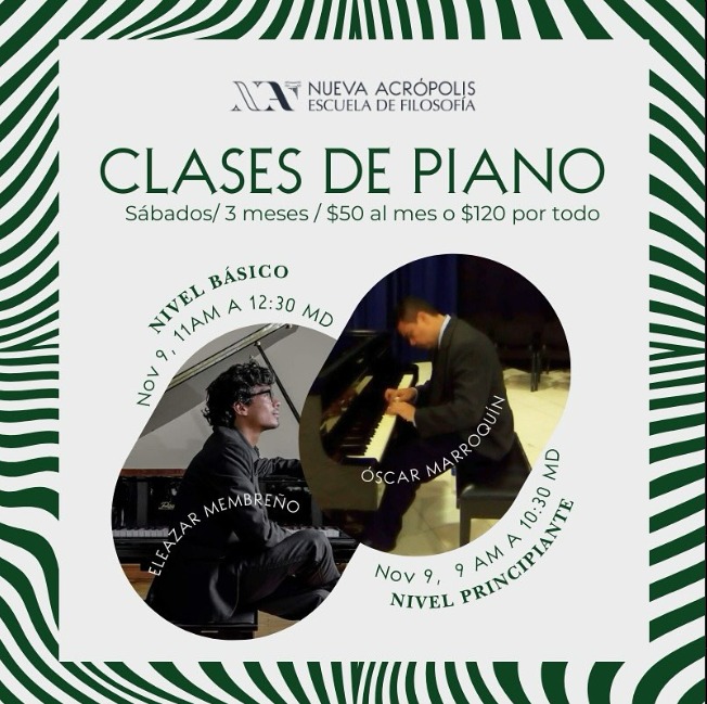 Clases de Piano en Nueva Acrópolis 
