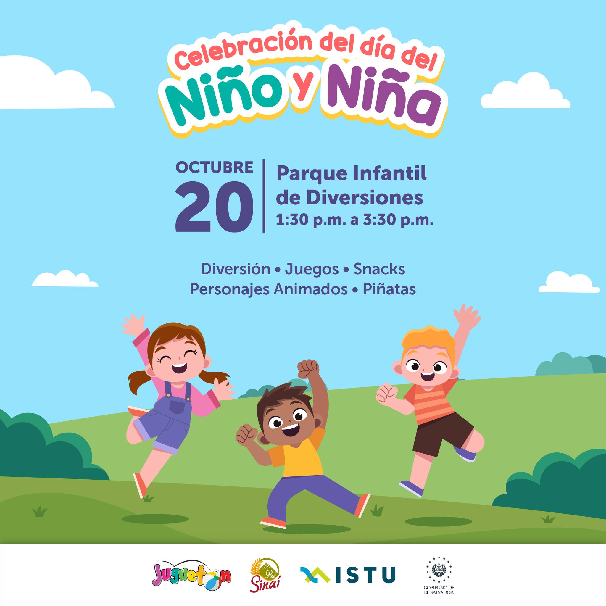 Celebración del día del niño y niña 