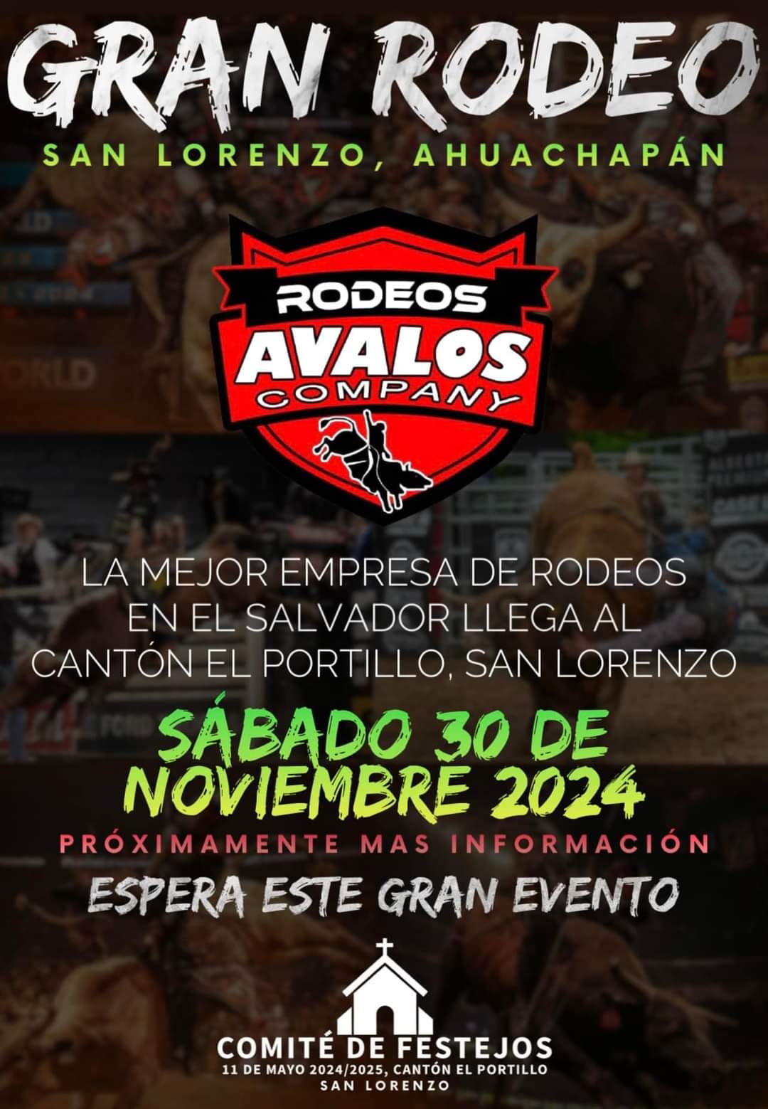 Rodeo en San Lorenzo Ahuachapan 