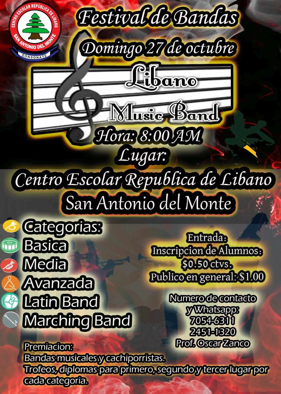 Festival de Bandas Libano Music Band