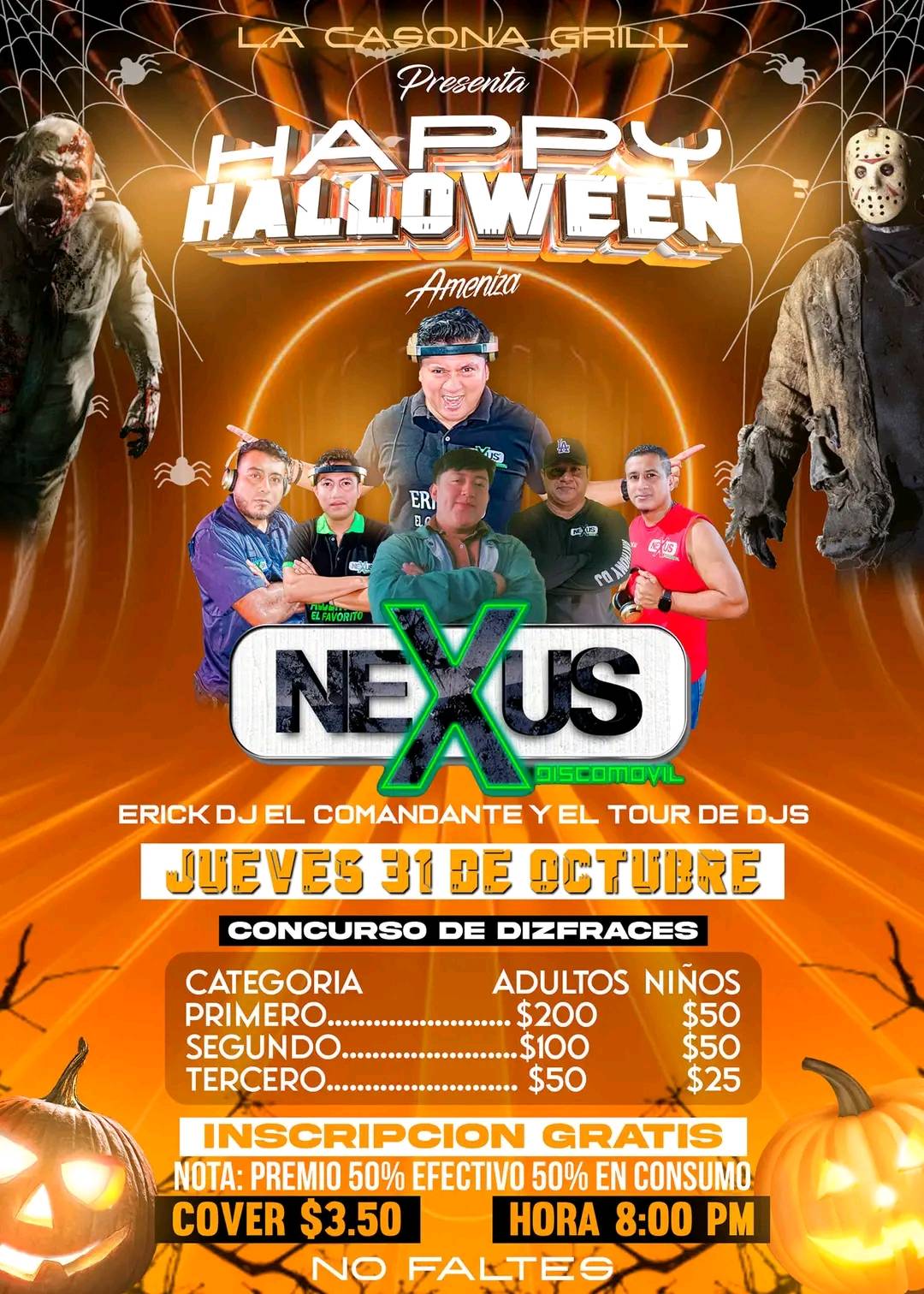 Happy Halloween en Sonzacate 