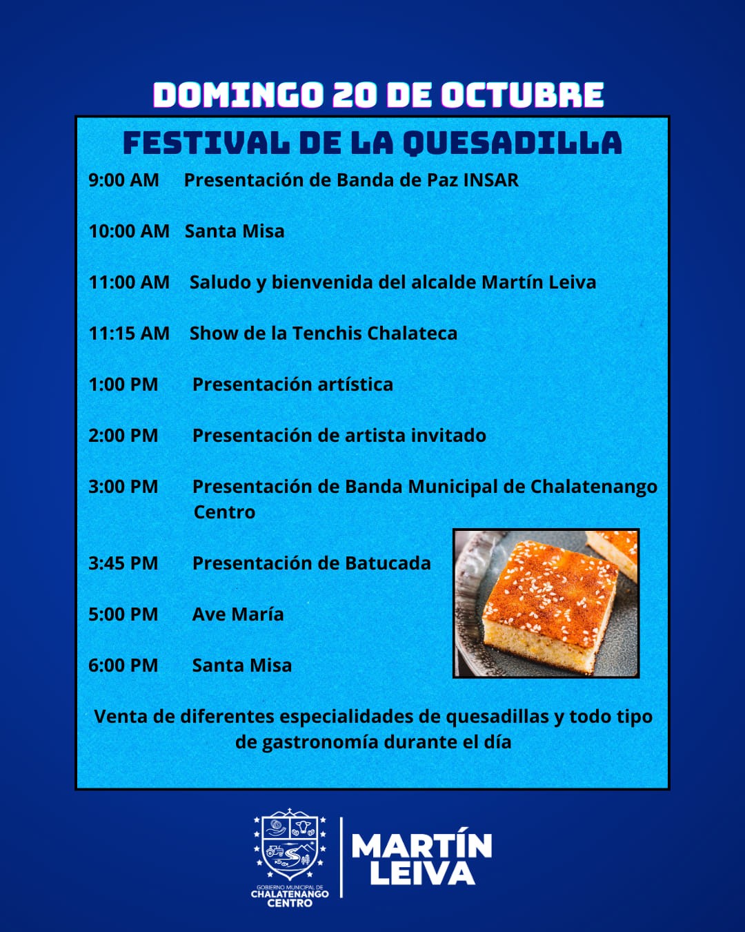 Sexto Festival de la Quesadilla