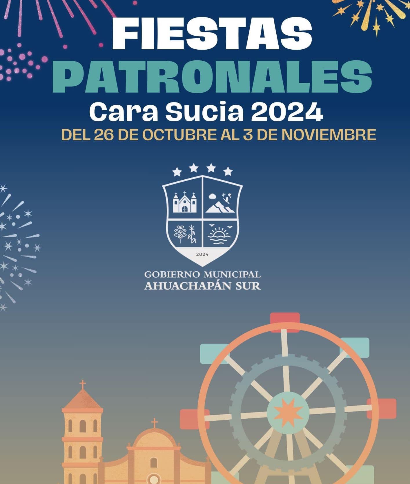 FIESTA BAILABLE Y QUEMA DE POLVORA EN CARA  SUCIA 2024