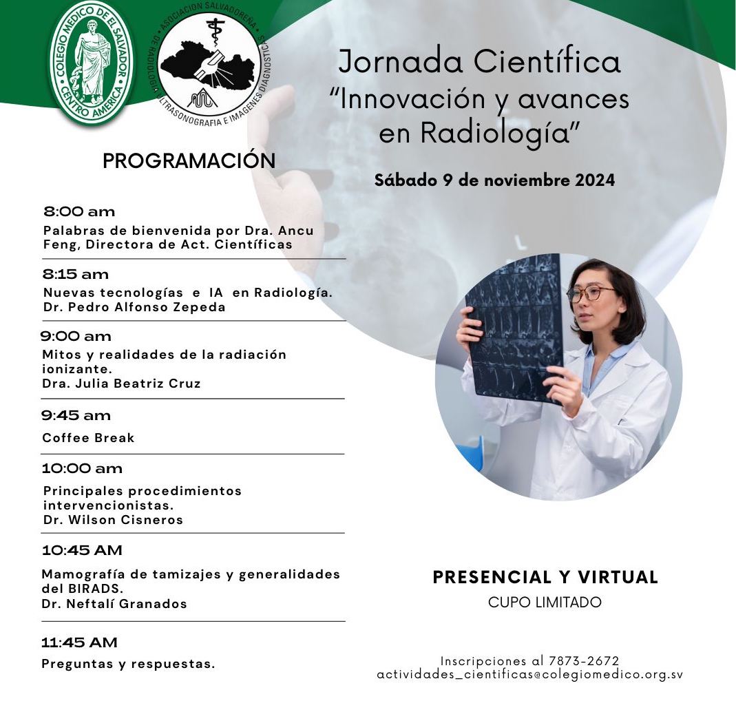 Jornada Científica "Innovación y avances en radiología".